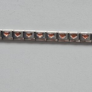 Roma Stainless Steel Link Bracelet